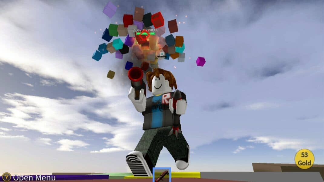 Ein Spiel in Roblox.