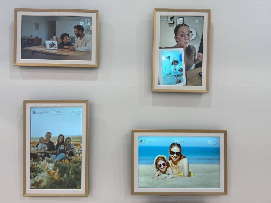 Arzopa digitaler Bilderrahmen für Fotos und Videos
