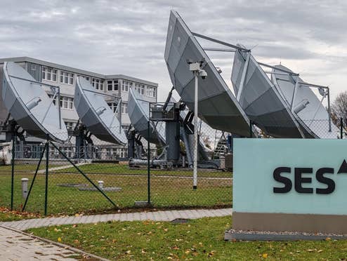 Astra: Kostenlose Funktionen für 15 Millionen Haushalte Der SES Astra Uplink in Unterföhring
