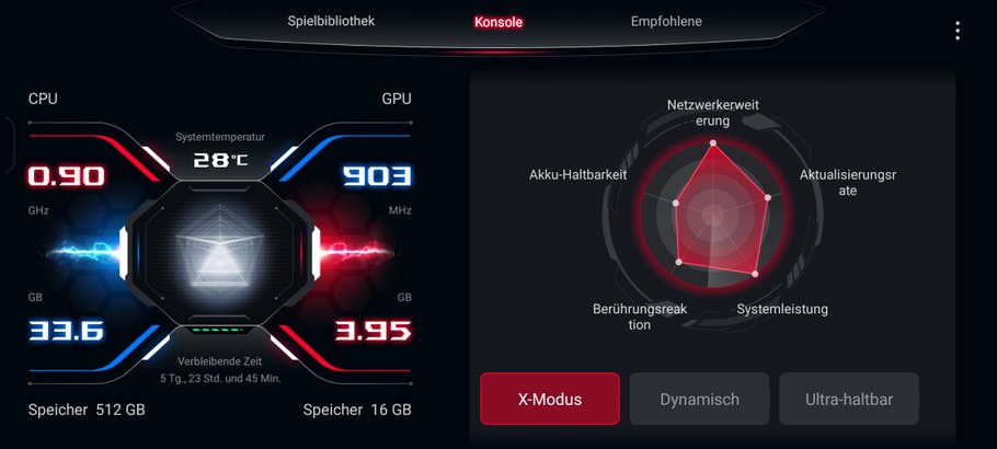 Asus ROG Phone 8 -Gaming-Software Asus ROG Phone 8