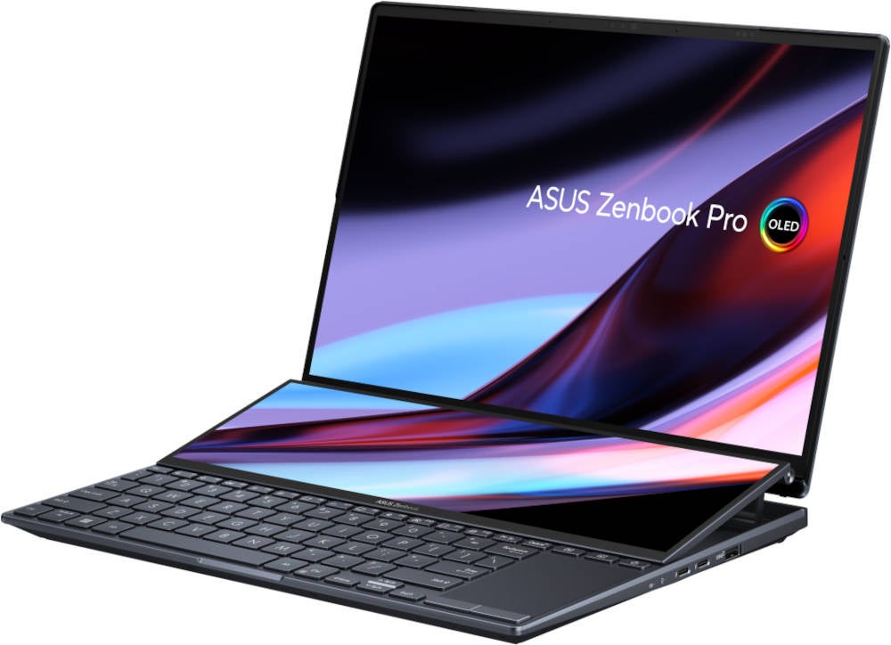 Asus Zenbook Pro 14 Duo OLED Front
