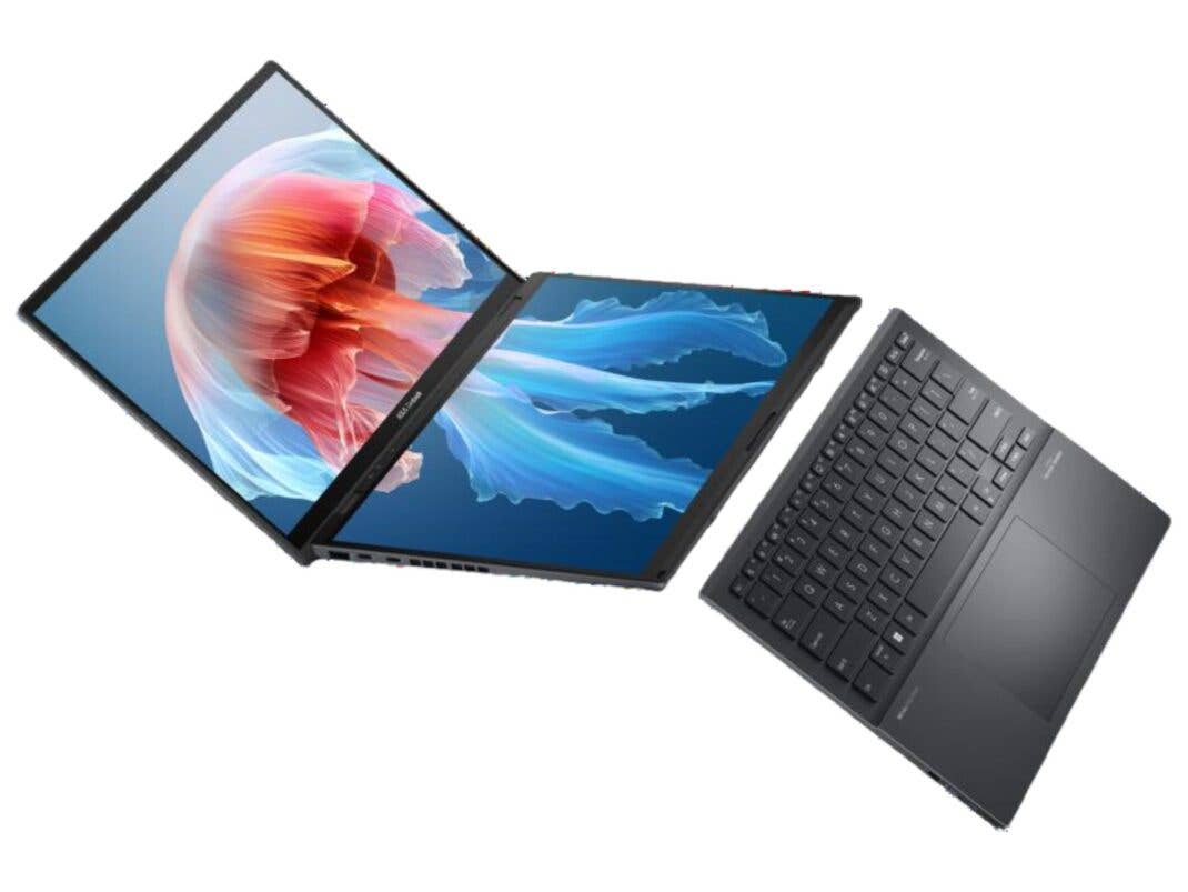 Das Asus ZenBook Duo (2024) mit abnehmbarer Tastatur