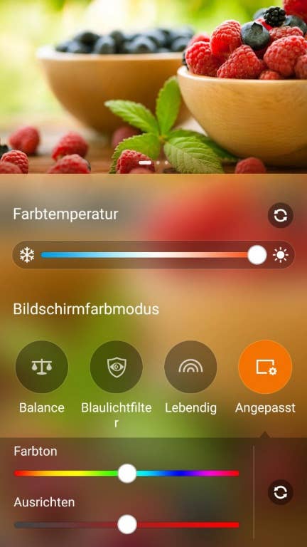 Asus Zenfone 2 Screenshots des Menüs im Test bei inside-digital.de