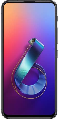 Das Asus ZenFone 6 (2019) in der Frontalansicht