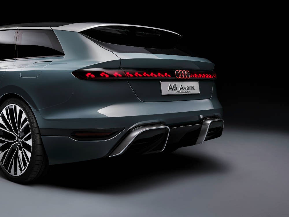 Audi A6 Avant e-tron concept Heck