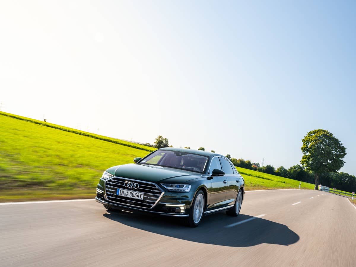 Audi A8 als Plug-in-Hybrid