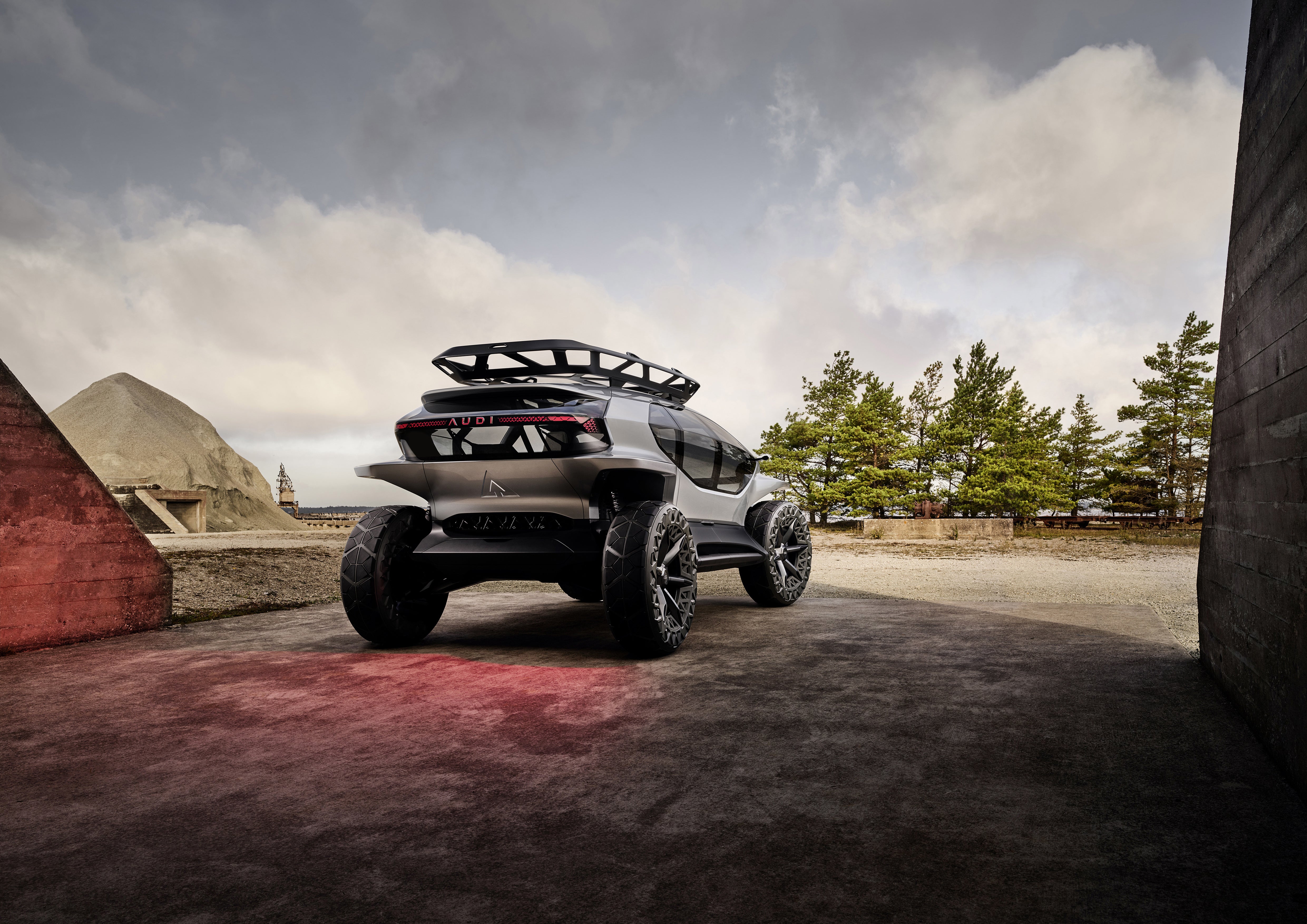 Audi Ai Trail Quattro Science Fiction Pur Leucht