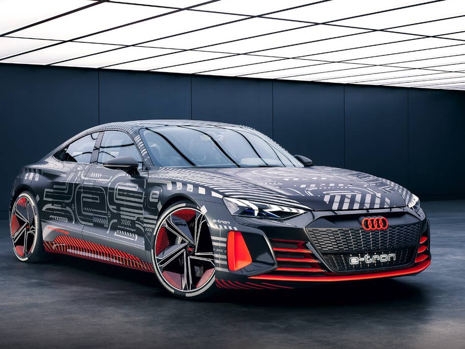 Sport-E-Auto mit enorm viel Leistung: der Audi e-tron GT