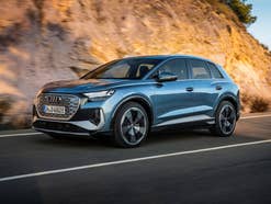 Audi Q4 50 e-tron quattro Seitenansicht