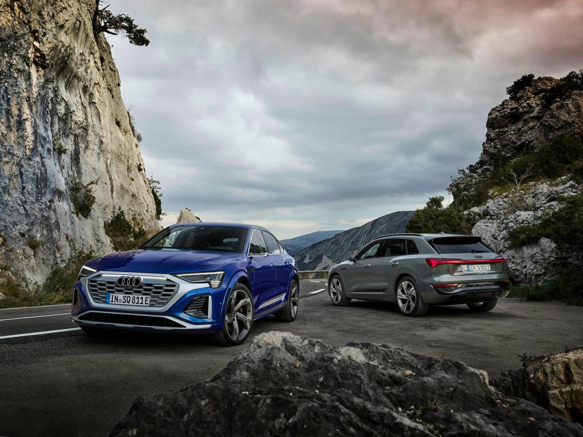 Audi SQ8 e-tron und Audi Q8 e-tron.