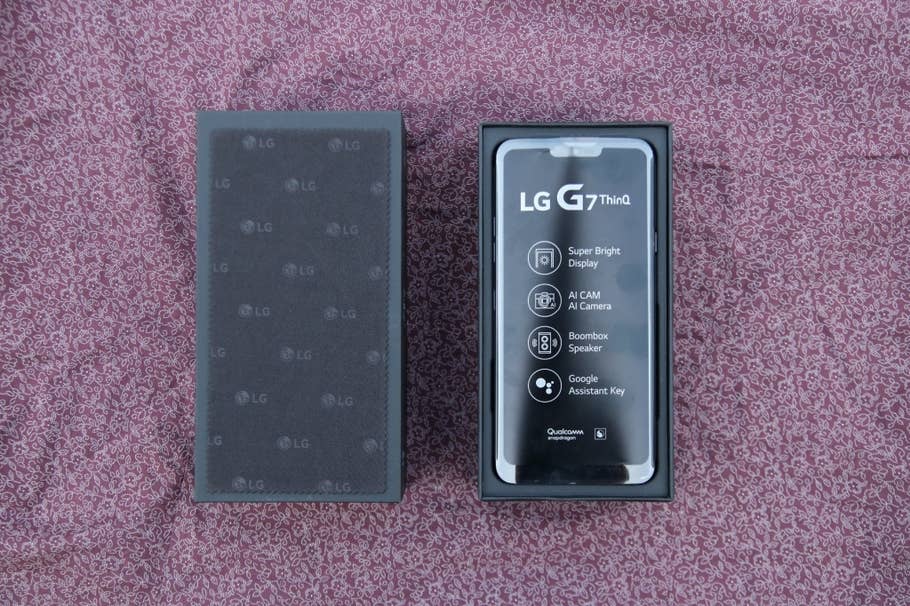 Ausgepackt: Das LG G7 ThinQ