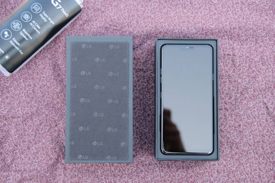 Ausgepackt: Das LG G7 ThinQ