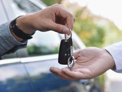 Autoschlüssel, Auto, AUto-Verkauf