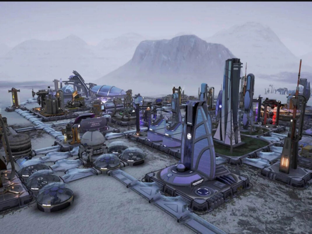 Eine Kolonie im Spiel Avan Colony, das mit Games with Gold kostenlos ist.
