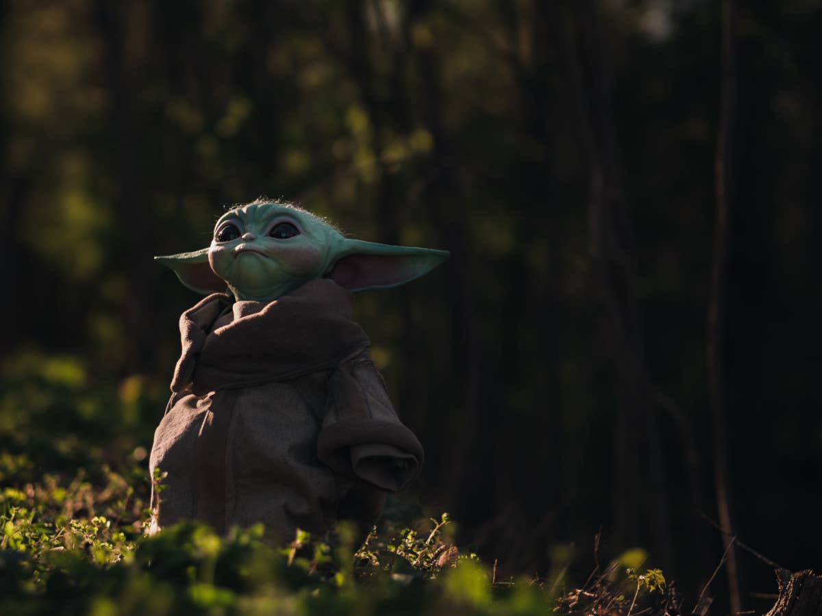 Baby Yoda aus 