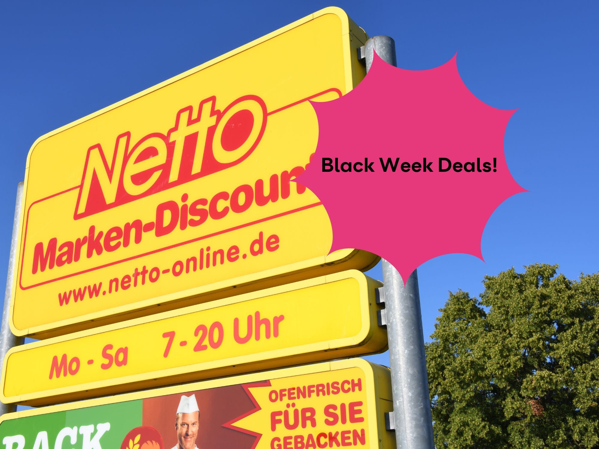 #Black Week bei Netto: Der Discounter räumt die Lager leer