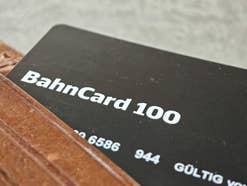 Eine Bahncard 100