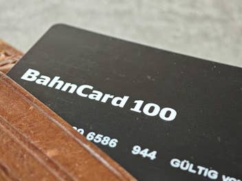 Eine Bahncard 100