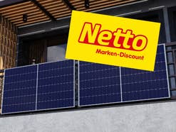 Balkonkraftwerk bei Netto