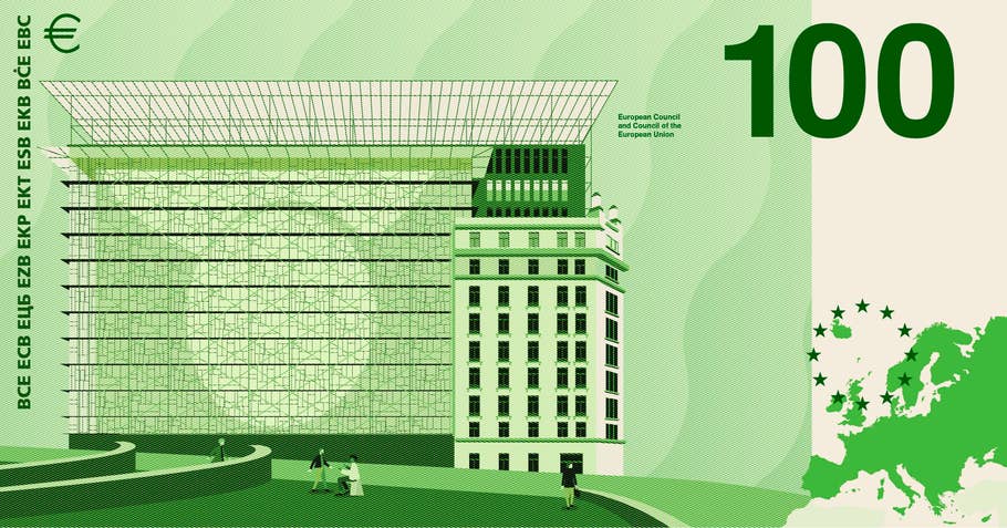 Geld von morgen: So könnte der neue 100-Euro-Schein aussehen