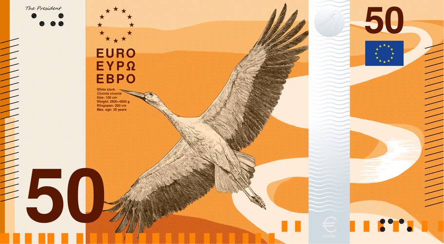 Geld von morgen: So könnte der neue 50-Euro-Schein aussehen