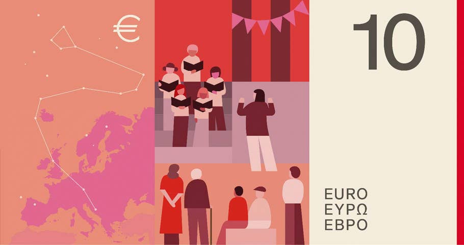 Geld von morgen: So könnte der neue 10-Euro-Schein aussehen