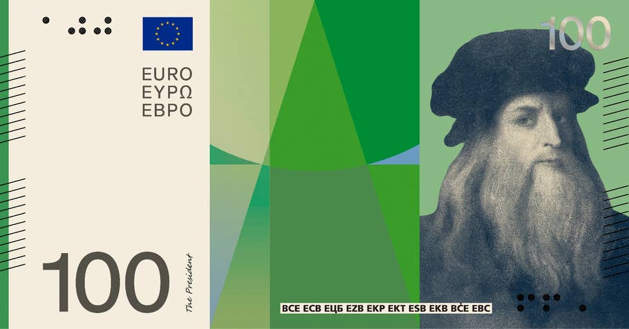 Geld von morgen: So könnte der neue 100-Euro-Schein aussehen