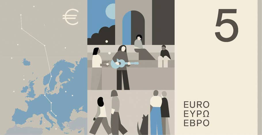 Geld von morgen: So könnte der neue 5-Euro-Schein aussehen