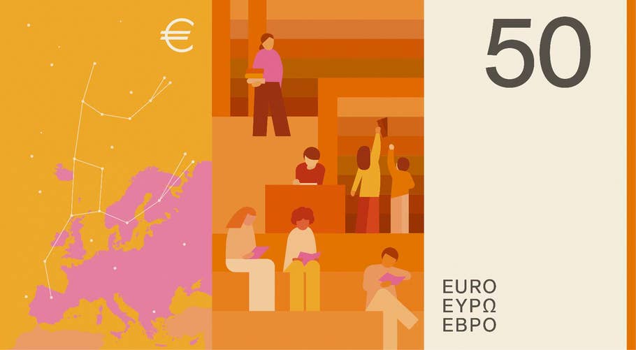 Geld von morgen: So könnte der neue 50-Euro-Schein aussehen