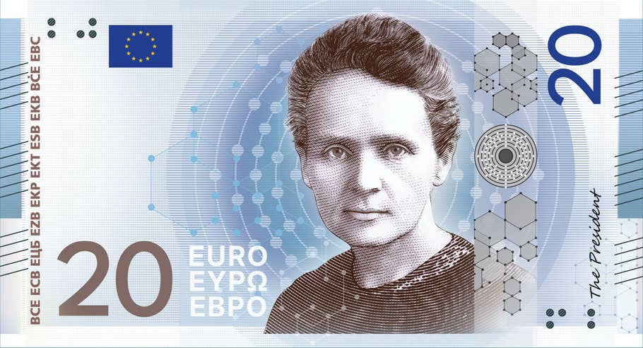 Geld von morgen: So könnte der neue 20-Euro-Schein aussehen