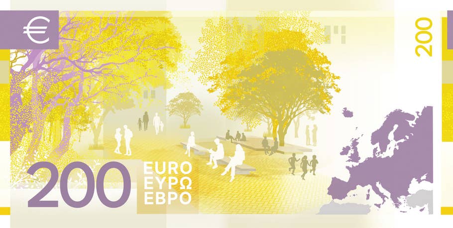 Geld von morgen: So könnte der neue 200-Euro-Schein aussehen