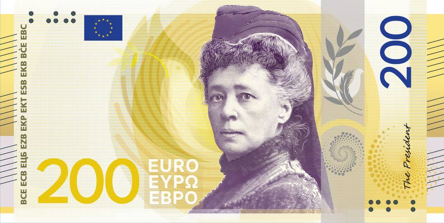 Geld von morgen: So könnte der neue 200-Euro-Schein aussehen