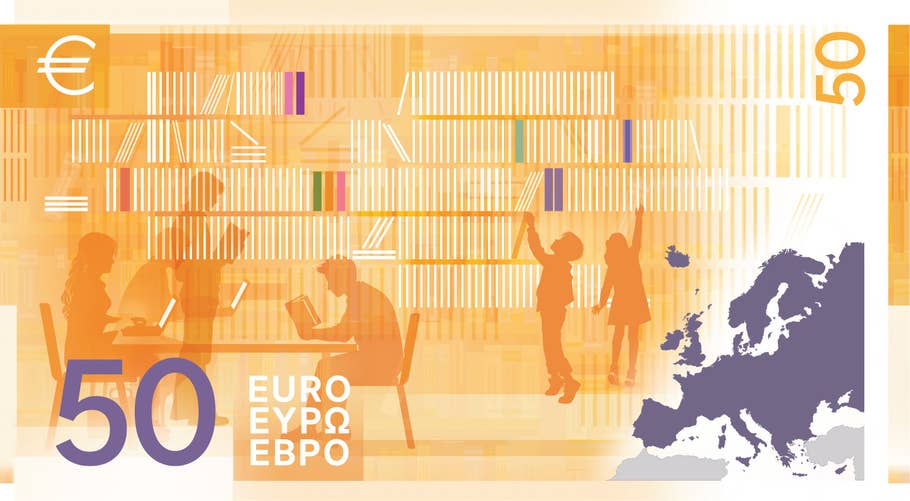 Geld von morgen: So könnte der neue 50-Euro-Schein aussehen