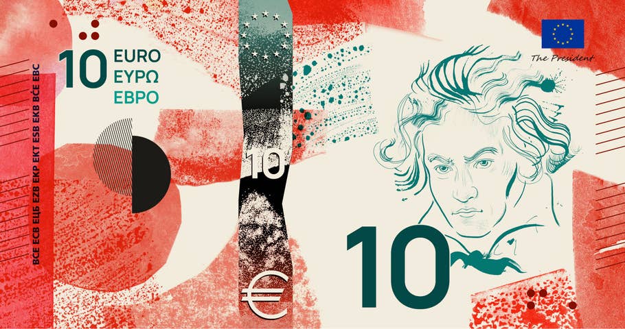 Geld von morgen: So könnte der neue 10-Euro-Schein aussehen