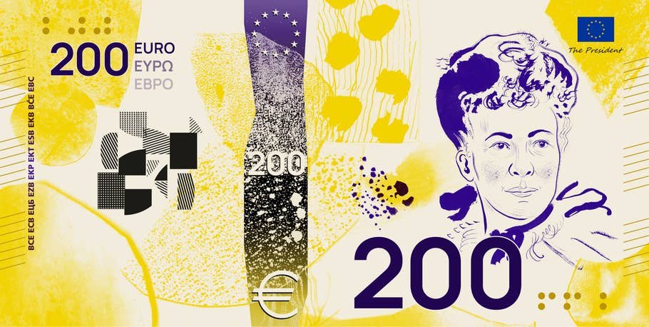 Geld von morgen: So könnte der neue 200-Euro-Schein aussehen