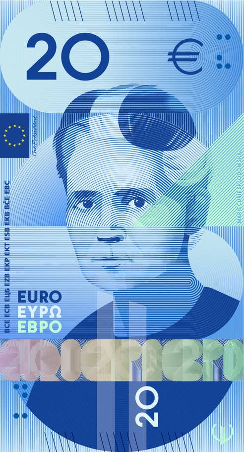 Geld von morgen: So könnte der neue 20-Euro-Schein aussehen