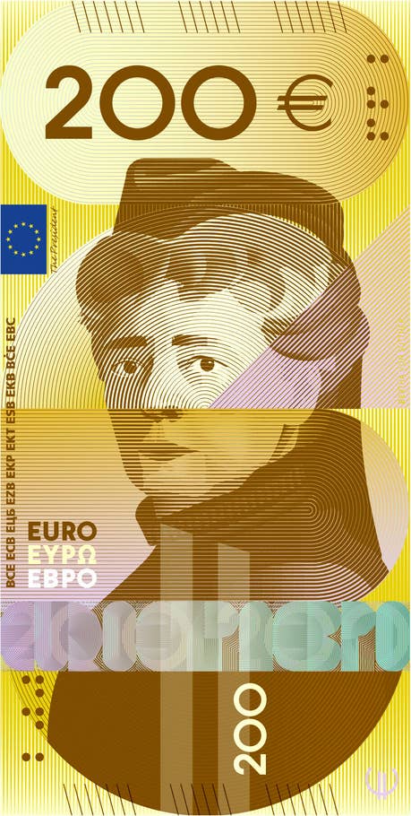 Geld von morgen: So könnte der neue 200-Euro-Schein aussehen