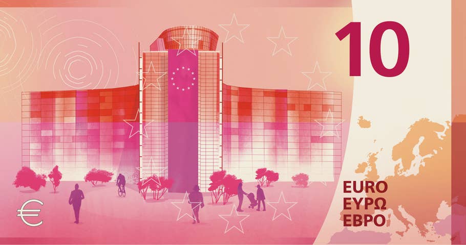 Geld von morgen: So könnte der neue 10-Euro-Schein aussehen