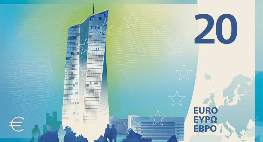 Geld von morgen: So könnte der neue 20-Euro-Schein aussehen