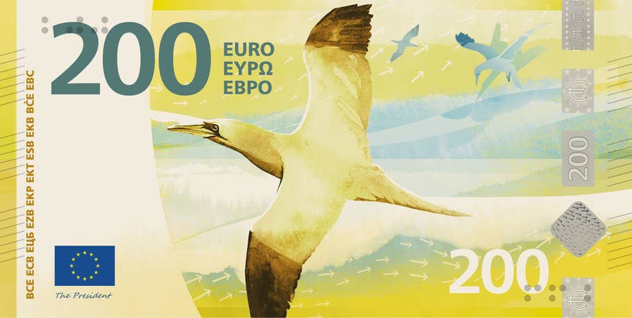 Geld von morgen: So könnte der neue 200-Euro-Schein aussehen