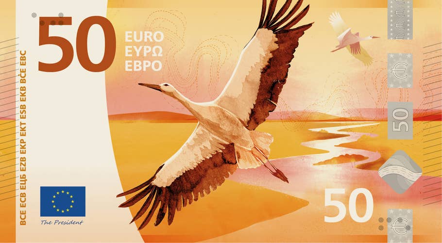 Geld von morgen: So könnte der neue 50-Euro-Schein aussehen