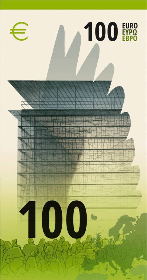 Geld von morgen: So könnte der neue 100-Euro-Schein aussehen