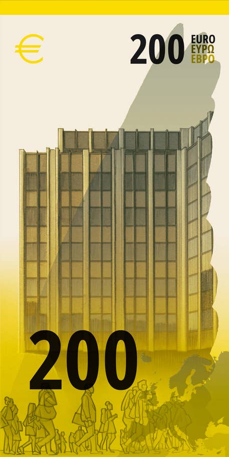 Geld von morgen: So könnte der neue 200-Euro-Schein aussehen