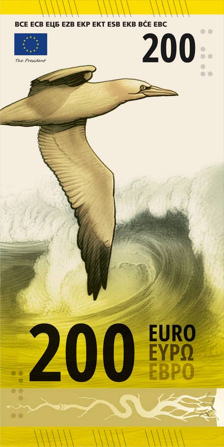 Geld von morgen: So könnte der neue 200-Euro-Schein aussehen
