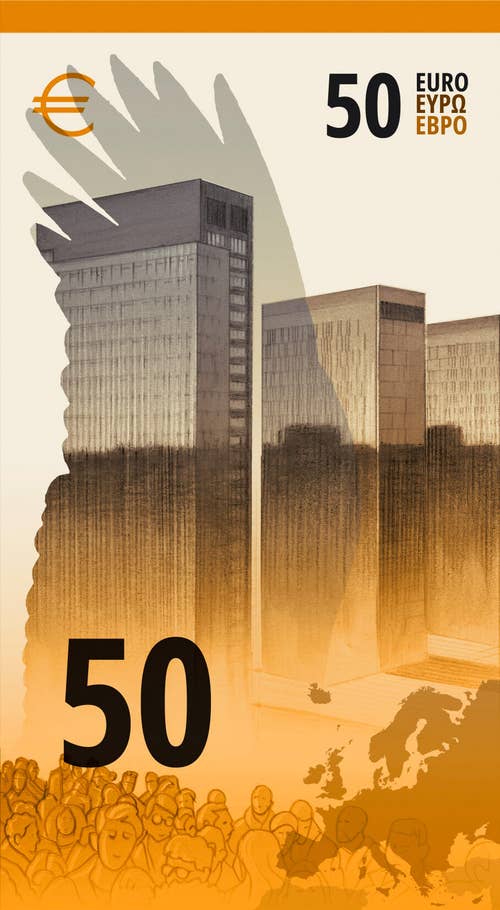 Geld von morgen: So könnte der neue 50-Euro-Schein aussehen