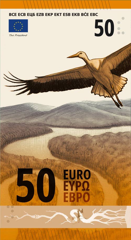 Geld von morgen: So könnte der neue 50-Euro-Schein aussehen