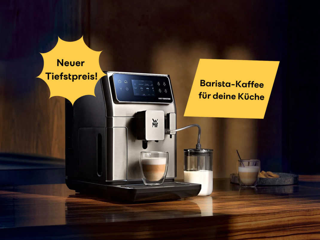 #Dein Barista für daheim: WMF Kaffeevollautomat so günstig wie nie zuvor! #Dein Barista für daheim: WMF Kaffeevollautomat so günstig wie nie zuvor!