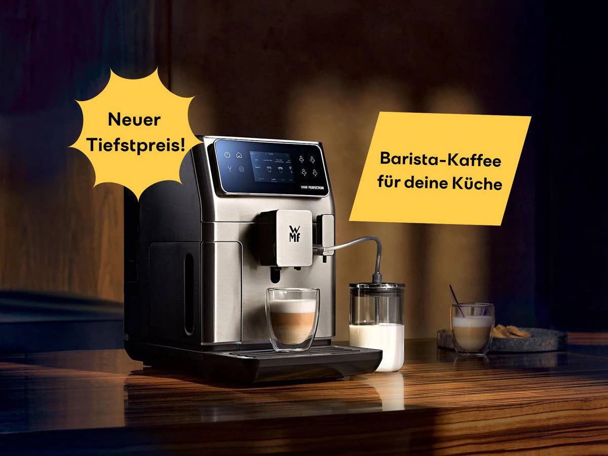 Barista-Kaffee für deine Küche - Dieser Kaffeevollautomat war nie billiger