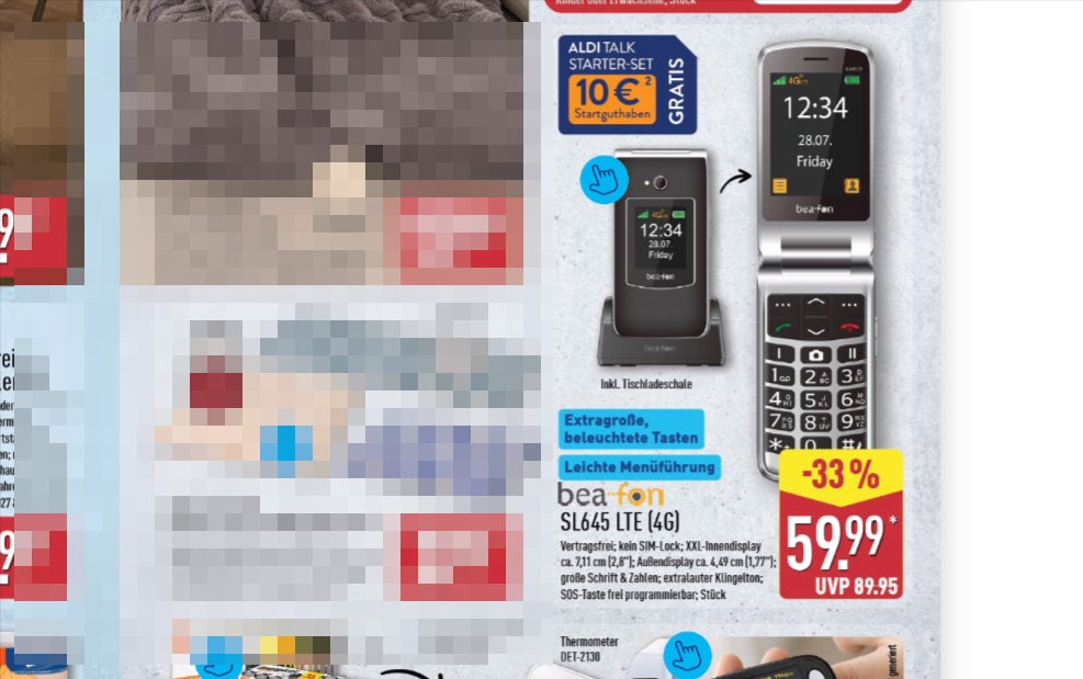 Aldi schmeißt Anti-Smartphone zum Traumpreis raus