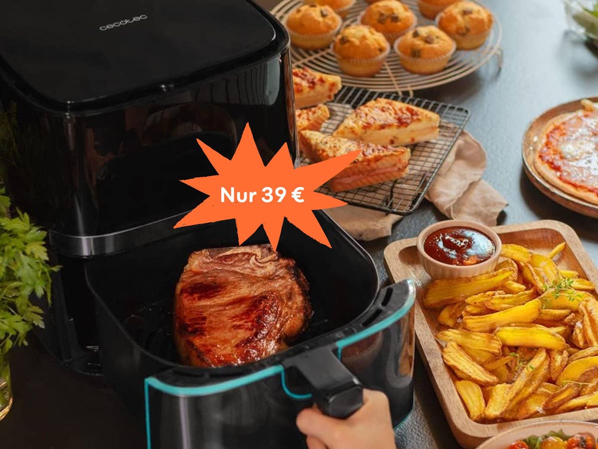 Beliebter als Philips und kostet nur ein Drittel Bestseller Nr. 1 Airfryer für nur 39 € bei Amazon